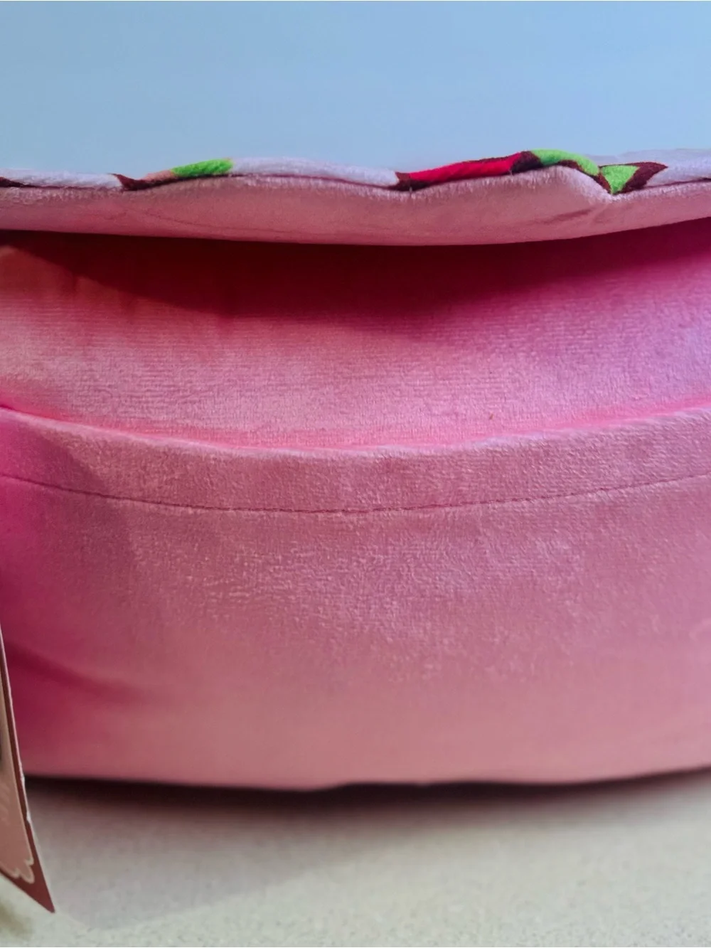 Strawberry Shortcake Plush Lap Desk Pink Laptop Mobile Device Holder Stand New